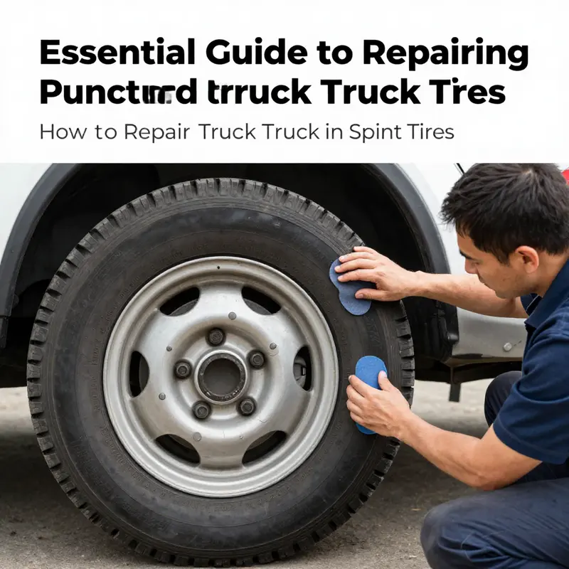 Essential safety protocols when dealing with punctured truck tires.