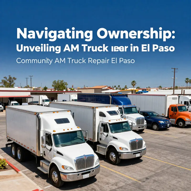 AM Truck Repair in El Paso offers a comprehensive range of truck repair services, serving the local trucking industry.