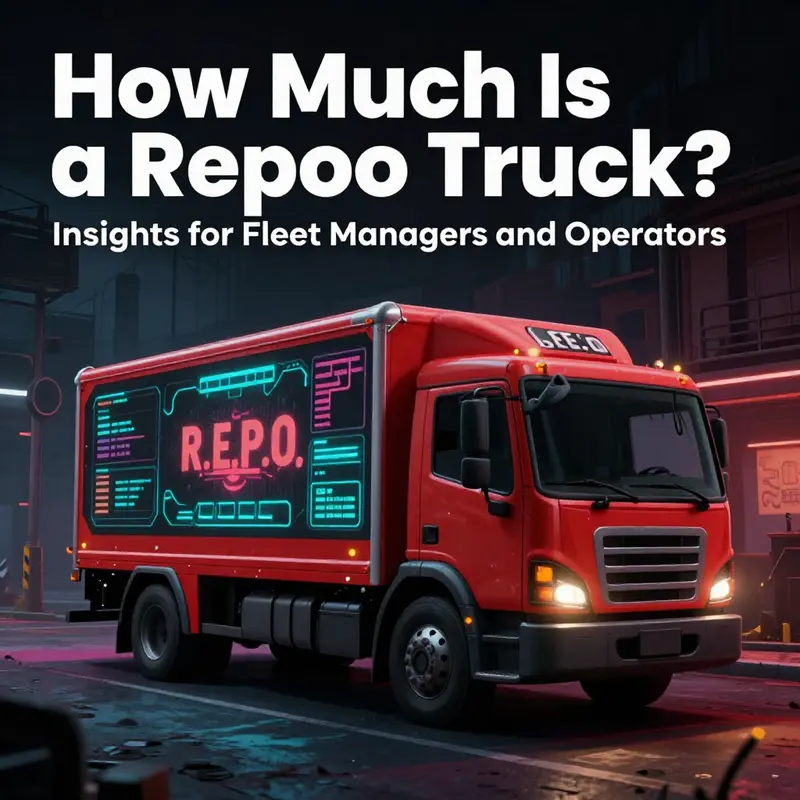 In-game screenshot illustrating the repo truck in R.E.P.O., emphasizing its price of $6.99.
