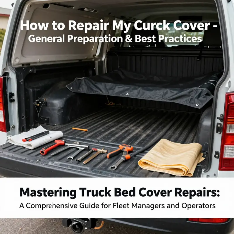 A visual guide to different truck bed cover types for easy identification.