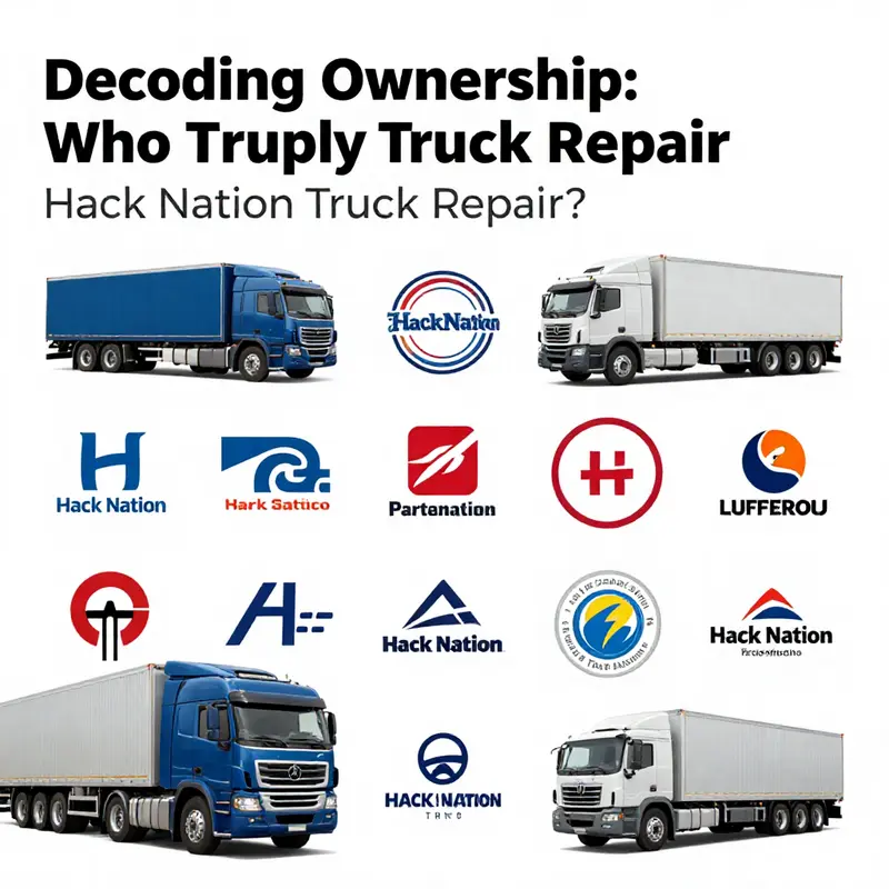 An illustrative depiction of the potential ownership structures that govern Hack Nation Truck Repair.