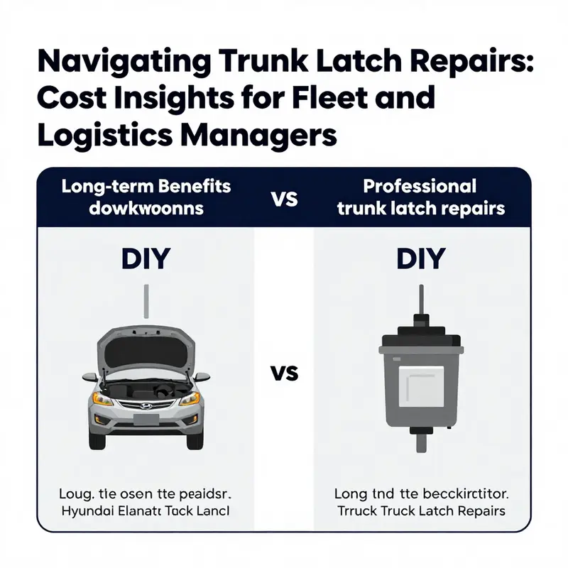 Comprehensive cost overview for Hyundai Elantra trunk latch repairs.