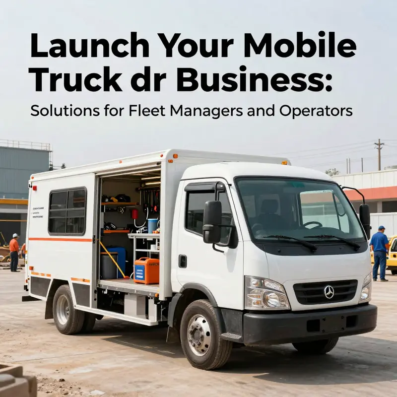 Essential legal documentation required for starting a mobile truck repair business.