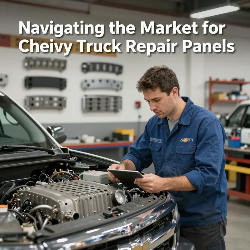 OEM repair panels available at a Chevrolet dealership, ensuring original quality and fit.