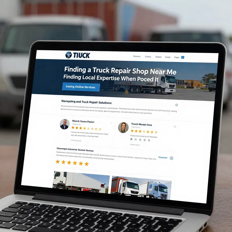Utilizing online platforms for accessible truck repair information.