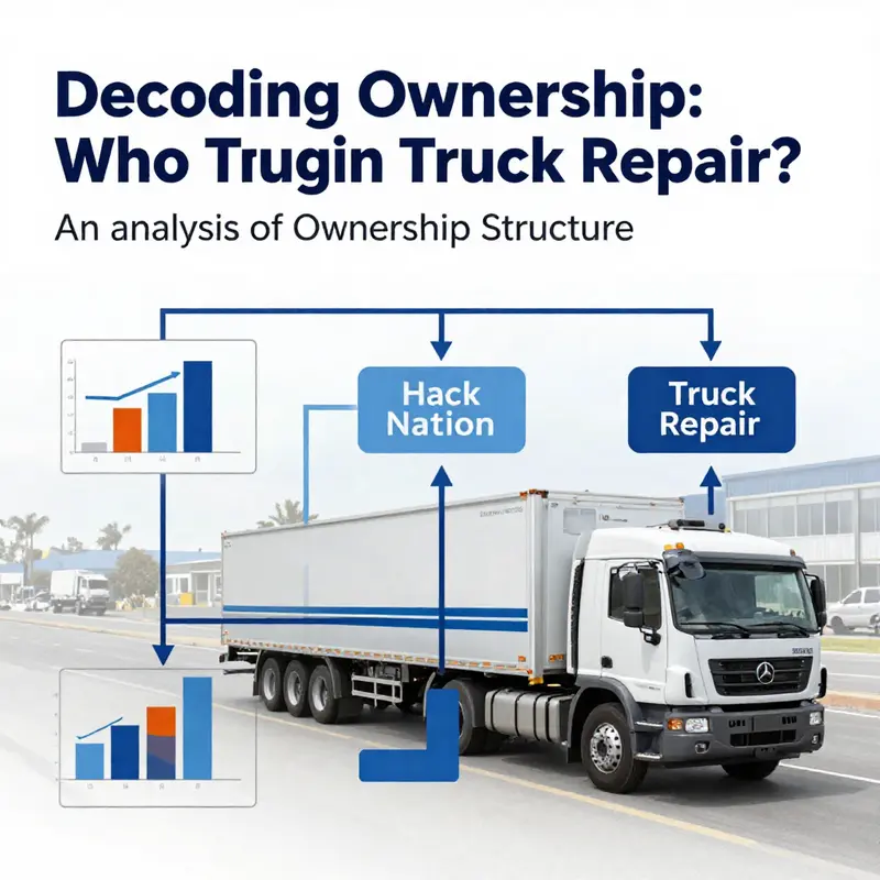An illustrative depiction of the potential ownership structures that govern Hack Nation Truck Repair.