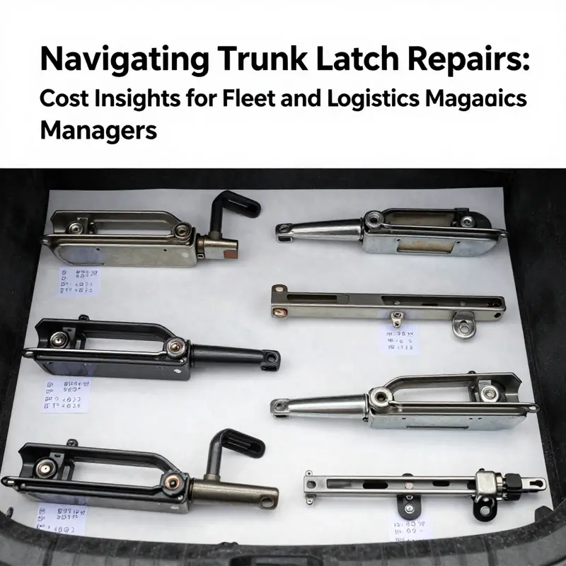 Comprehensive cost overview for Hyundai Elantra trunk latch repairs.
