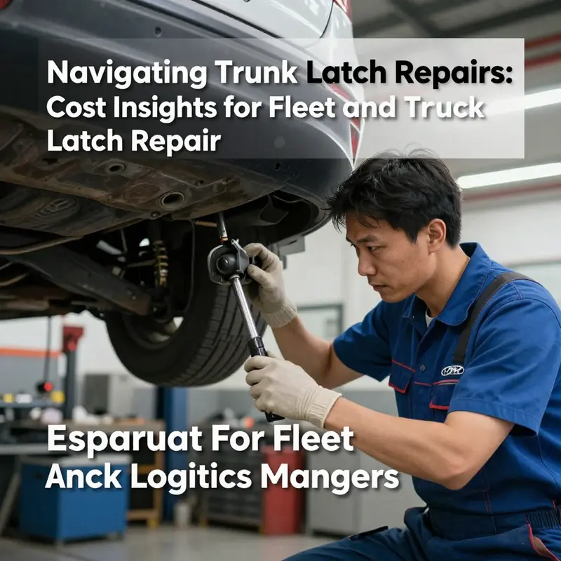 Comprehensive cost overview for Hyundai Elantra trunk latch repairs.