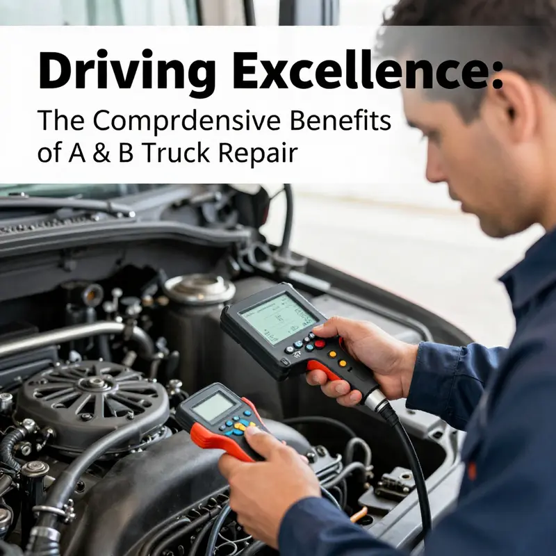 Technicians at A & B Truck Repair addressing diverse service needs with state-of-the-art equipment.