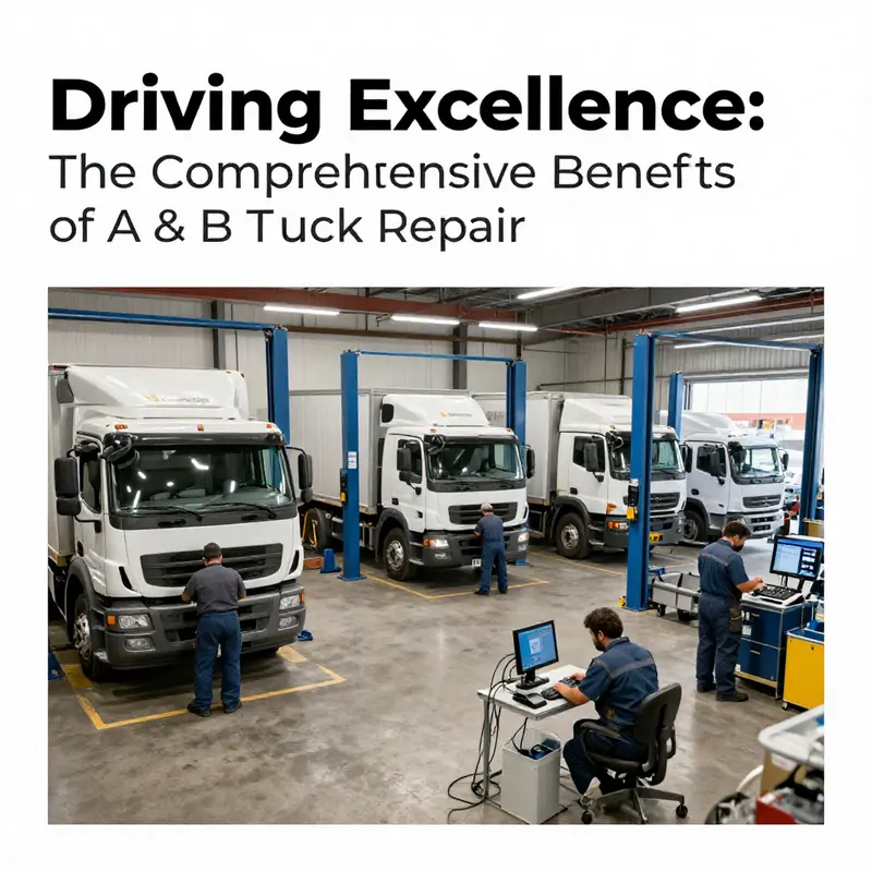 Technicians at A & B Truck Repair addressing diverse service needs with state-of-the-art equipment.