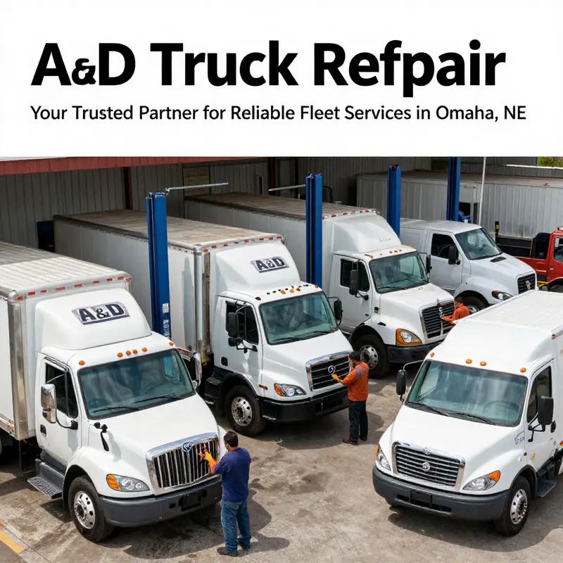 Wide range of comprehensive services offered at A&D Truck Repair.