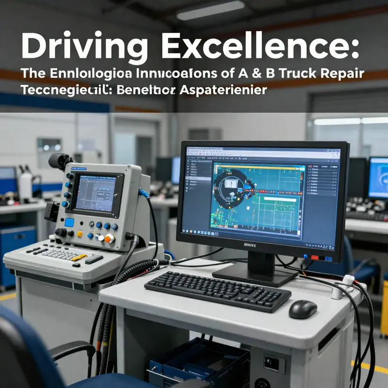 Technicians at A & B Truck Repair addressing diverse service needs with state-of-the-art equipment.