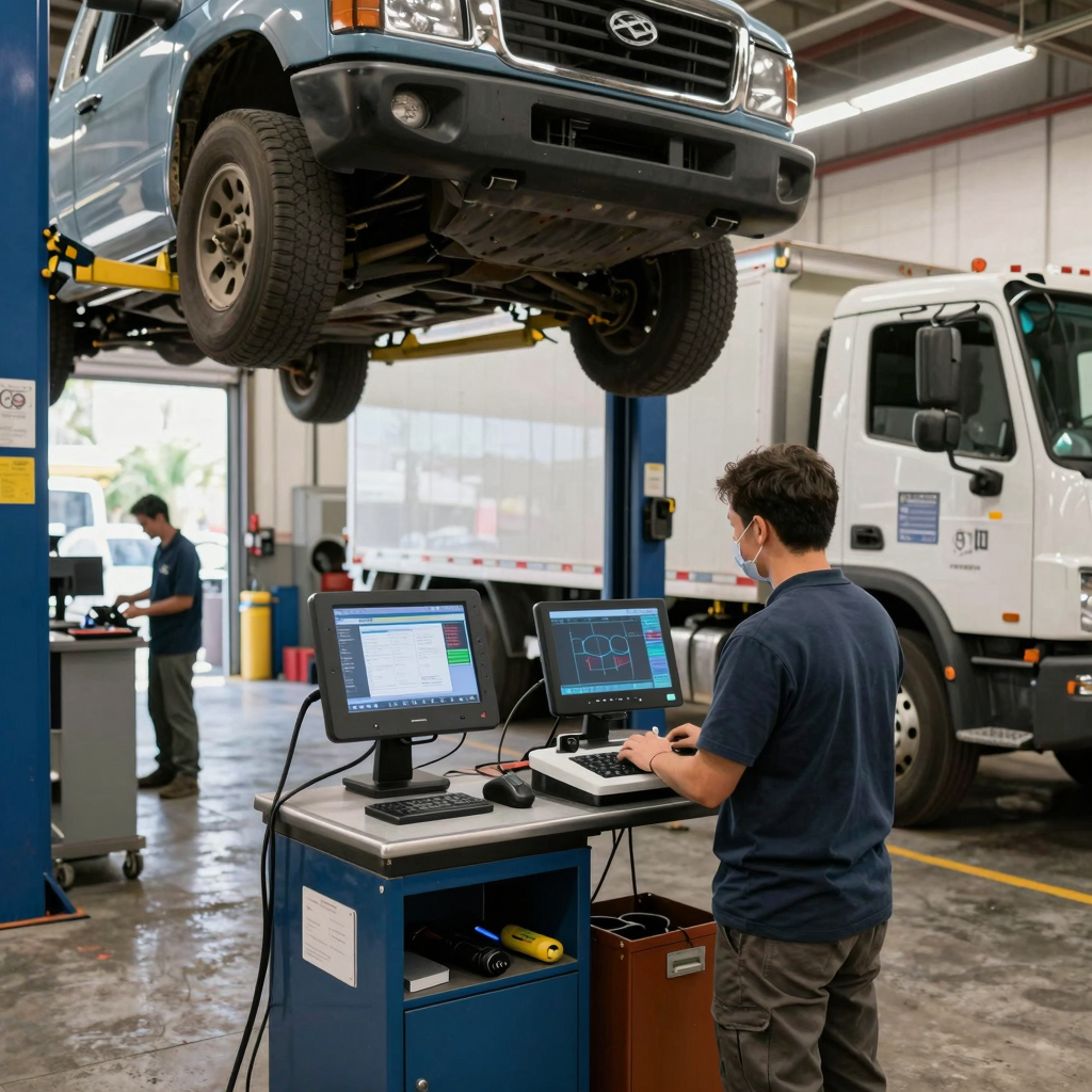Truck Repair Shop in California