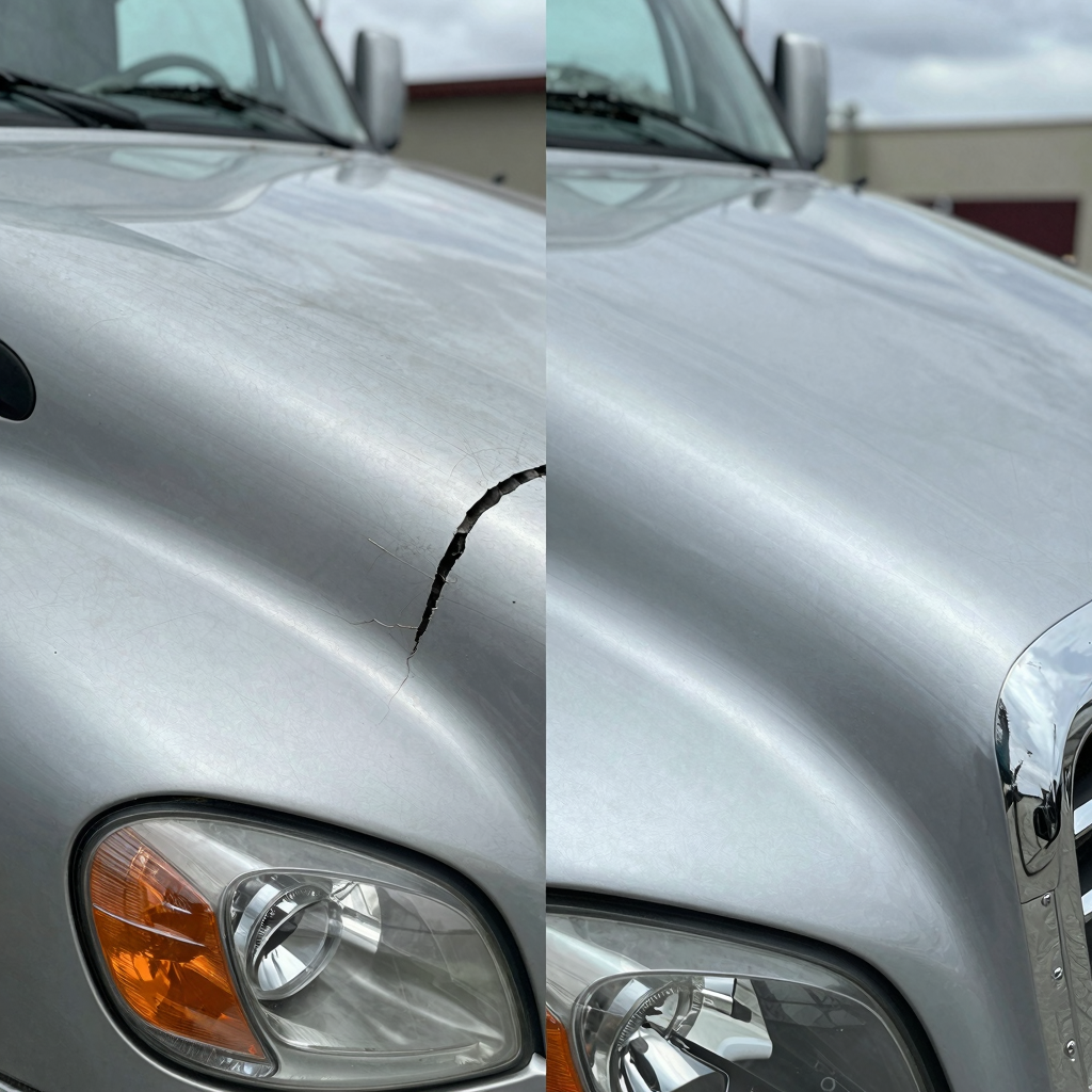Semi Truck Hood Comparison