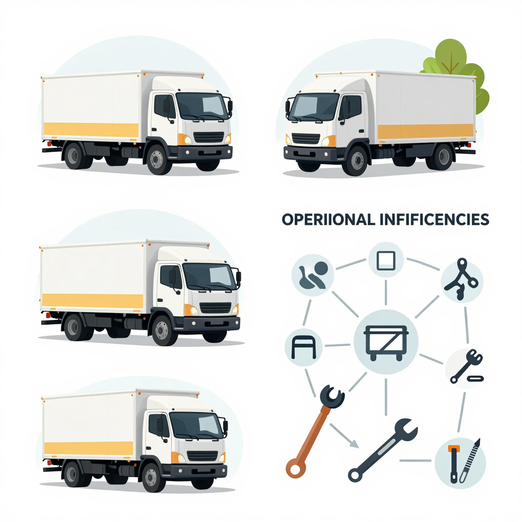 Service Trucks Repair Each Other Challenges