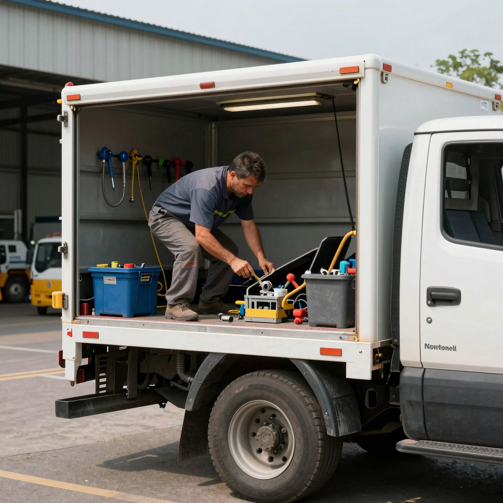 Service Truck Repair Scenario