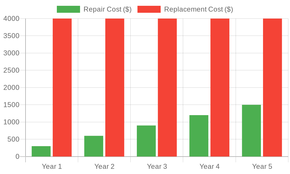 Cost Savings Chart