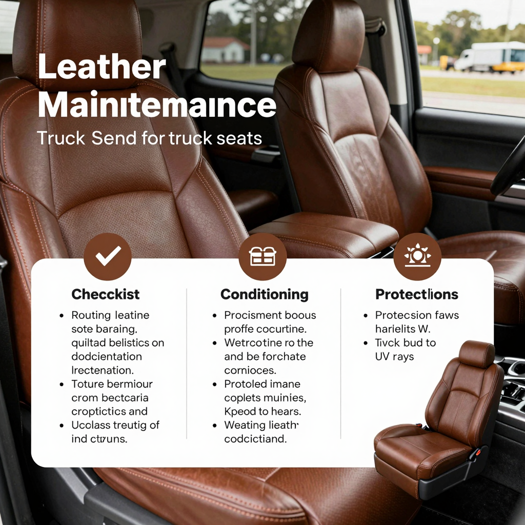 Leather Maintenance Infographic