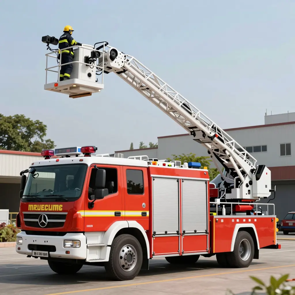 Aerial Platform Fire Truck