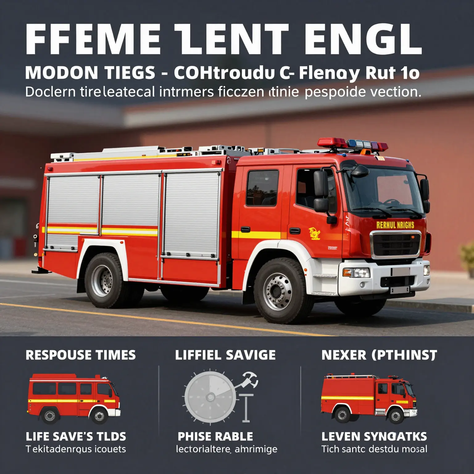 Effectiveness of Fire Engine Rescue Trucks
