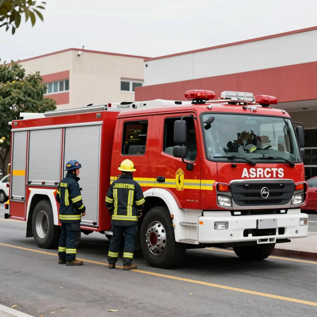 Fire Truck in Action