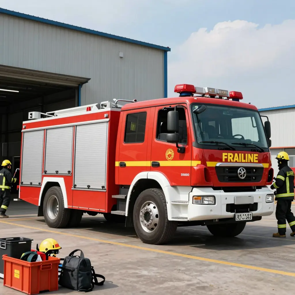 Industrial Fire Truck