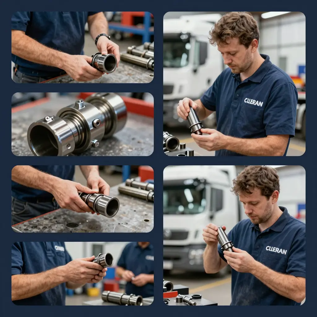 Shaft Repair Sleeve Installation