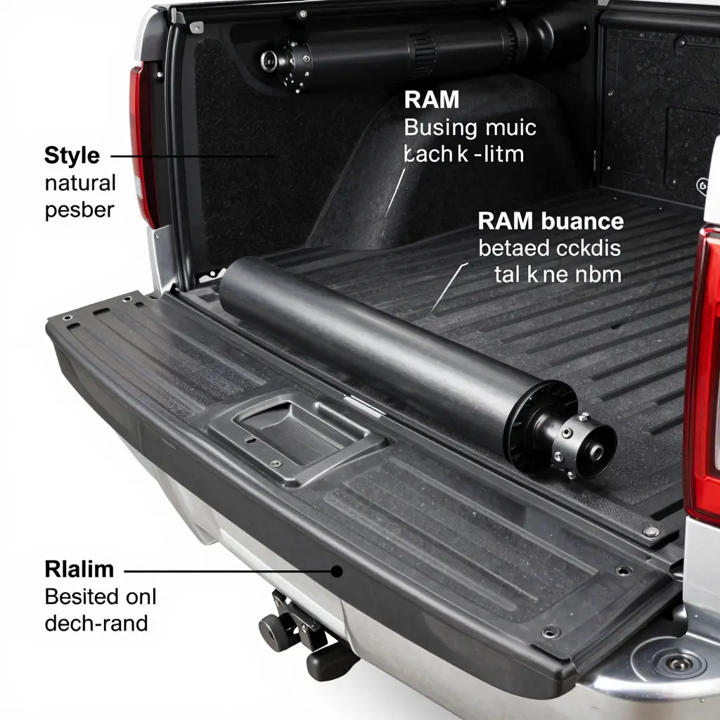 Anatomy of a RAM Truck Tailgate Bushing