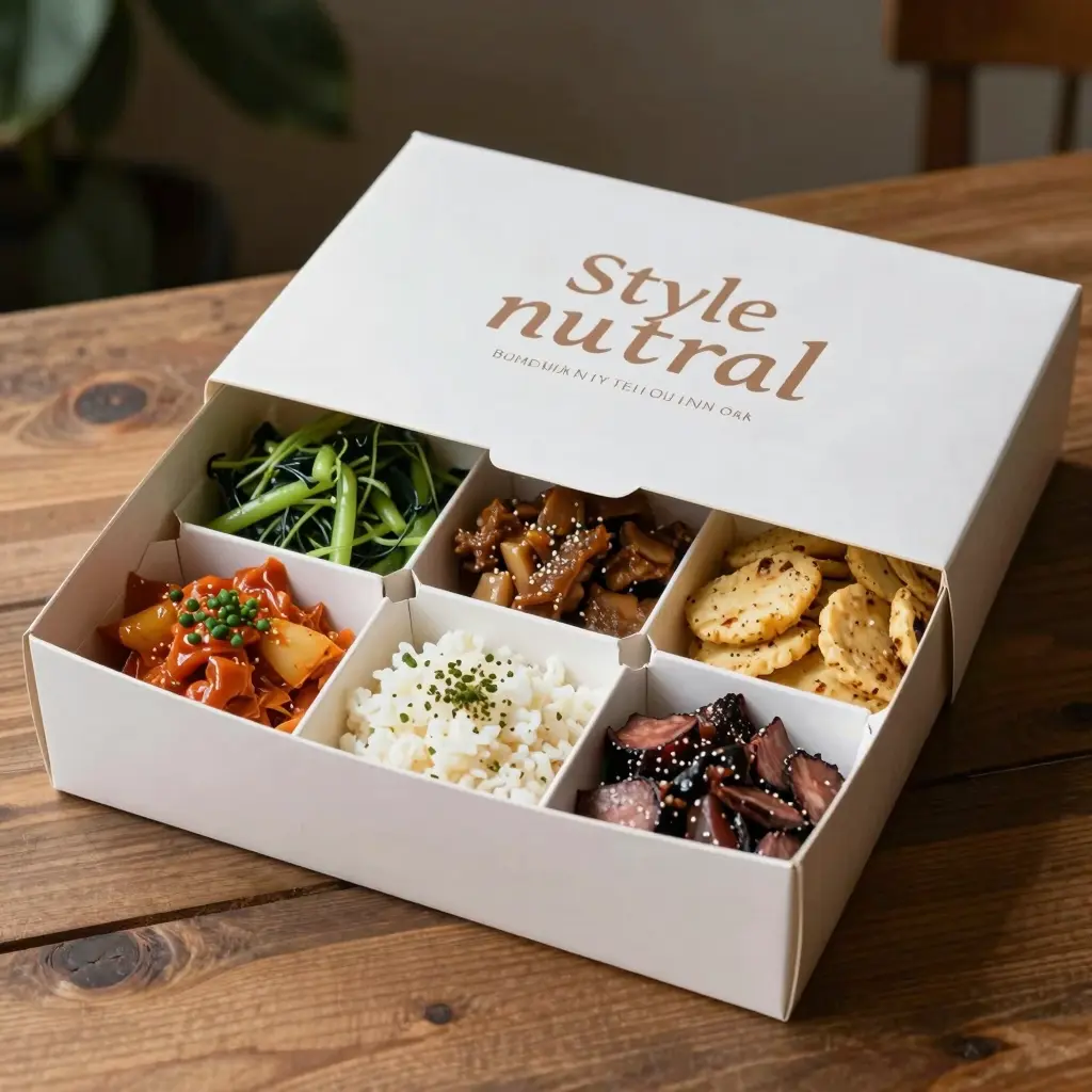 Large 3 Division Takeaway Food Box