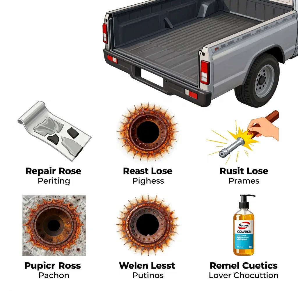 Repair Methods for Rust Holes in Truck Beds
